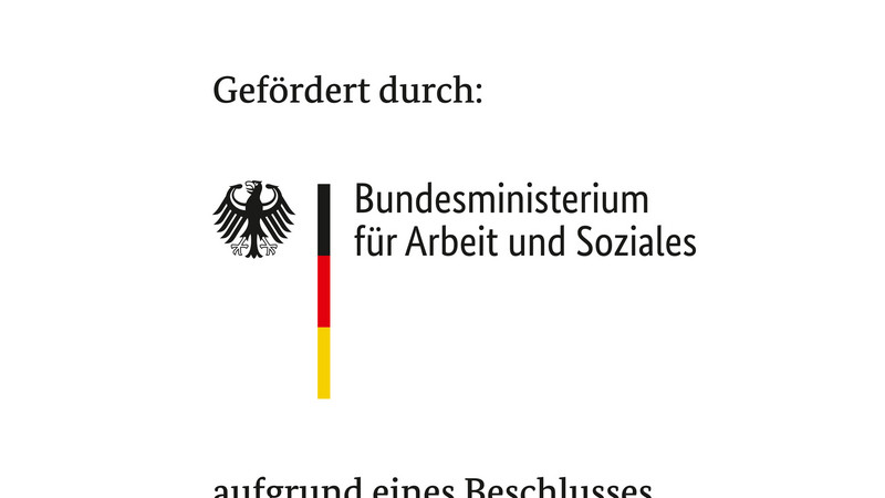 Logo des Bundesministeriums für Arbeit und Soziales