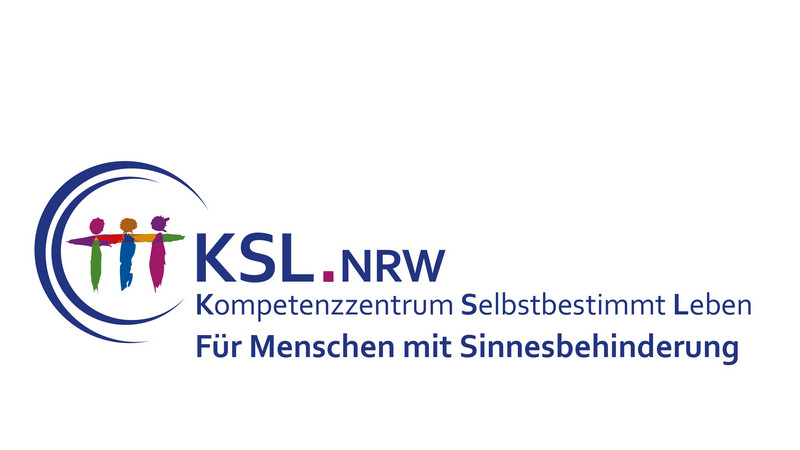 Logo des Kompetenzzentrums für Menschen mit Sinnesbehinderung