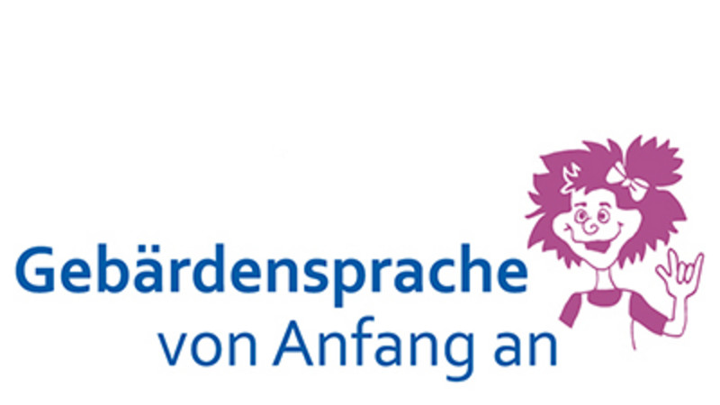 Logo Gebaerdensprache von Anfang an