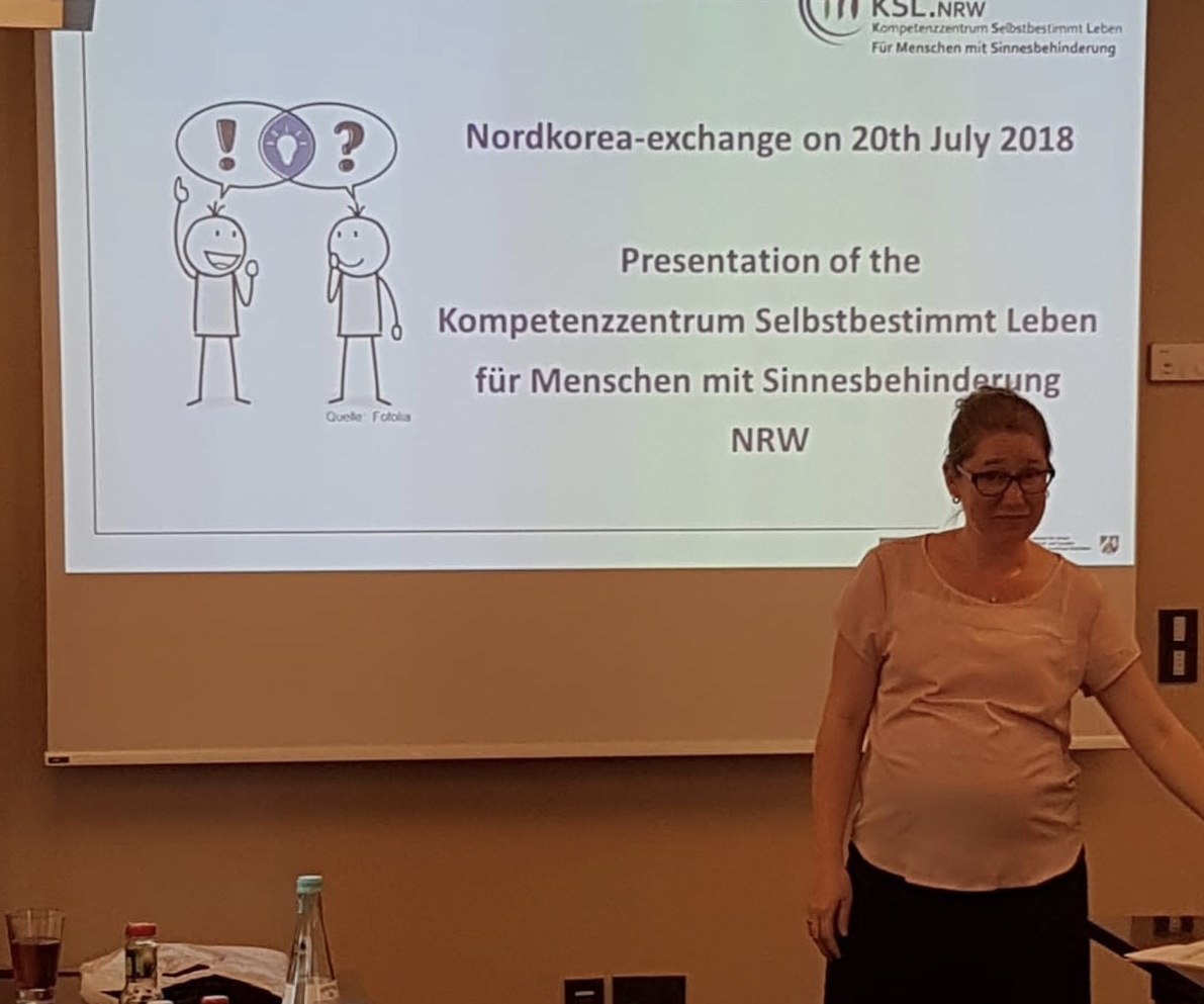 Frau Wegerhoff stellte das KSL-MSi-NRW vor