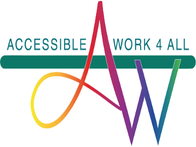 Logo des Projekts  Accessible Work 4 All