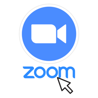 Auf dem Bild ist das Logo von Zoom zu sehen. Es steht geschrieben &quot;Zoom&quot;. Mit einem Klick auf das Bild kommt man zur Zoom-Veranstaltung am 28.01.2021.