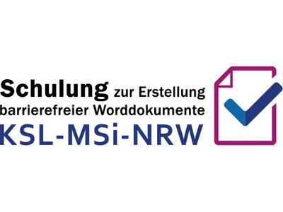 Das Logo der Schulung zur Erstellung barrierefreier Worddokumente