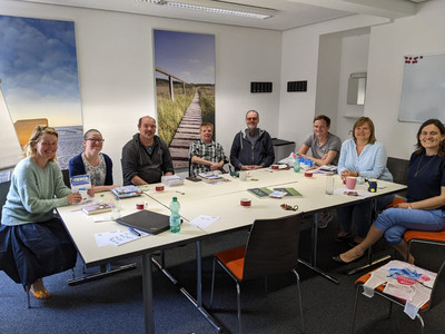 Team des KSL-MSI-NRW mit dem Landesverband der Gehörlosen und Gebärdensprachgemeinschaft NRW e.V. in Essen