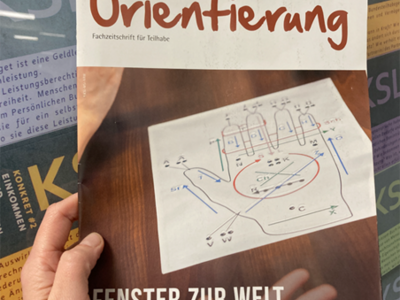 Cover der Zeitung "Orientierung"
