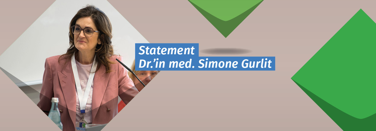 Bild von Simone Gurlitt während des Vortrages auf dem Fachtag