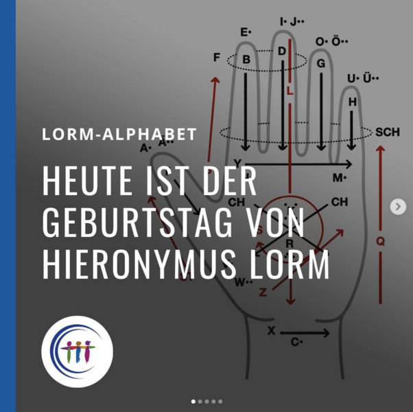 Instagram-Beitrag zu Hieronymus Lorm