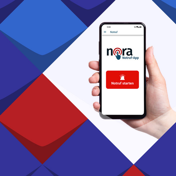 Das Handy mit der Notruf-App