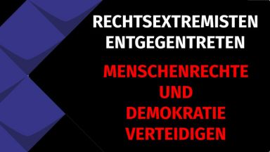 Rechtsextremisten entgegentreten