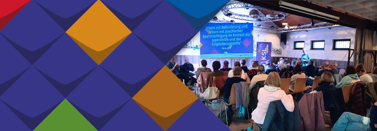 Blick in den Saal, Fachtag Eltern mit Behinderung in Düsseldorf