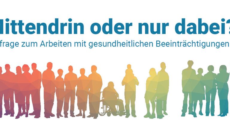 Umfrage zum Arbeiten mit gesundheitlichen Beeinträchtigungen