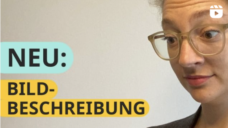 Screenshot von "Hand drauf", Frau mit Smartphone in der Hand